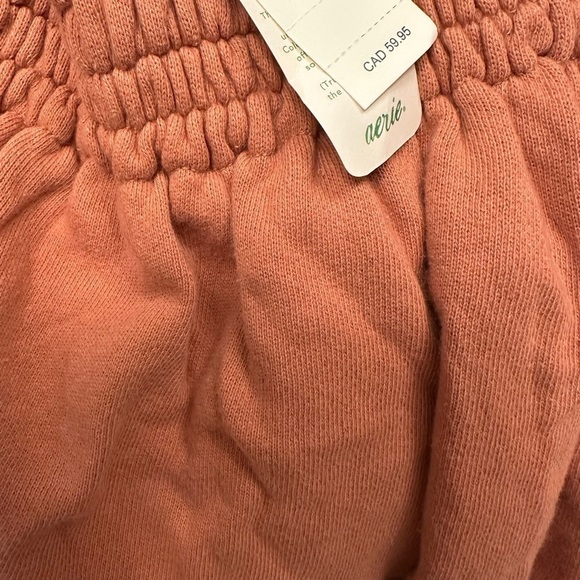 Aerie‎ elastic waist skirt tiered NWT Small sweatshirt hoodie skirt spring - Picture 4 of 4